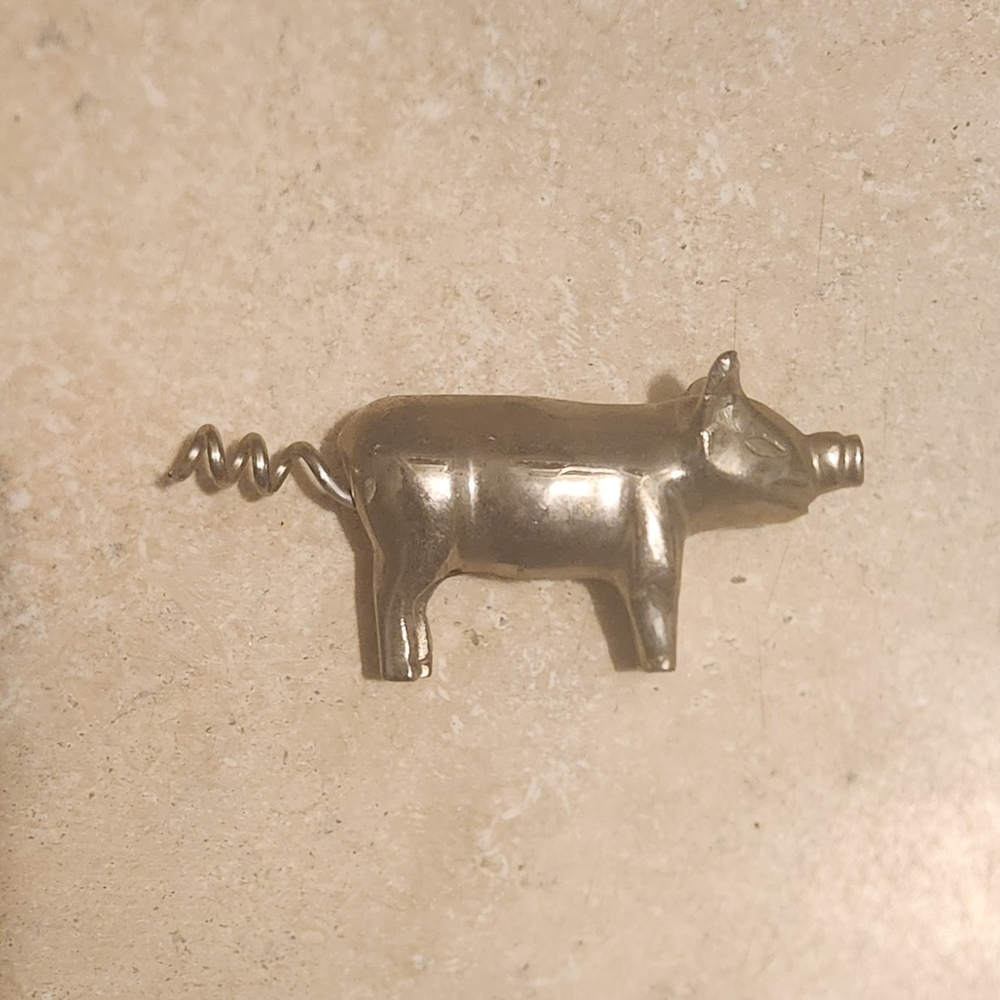Silver Pig Corkscrew